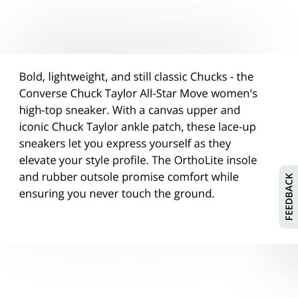 Converse All Star Hi platform CTAS Lift Hi white Platform Sneakers New in box 7 - Picture 4 of 16